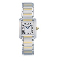 Cartier Tank Francaise (SS/ Silver /SS -YG)