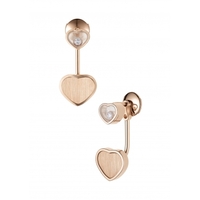 Серьги Chopard Golden Hearts 83A007-5021