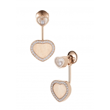 Серьги Chopard Golden Hearts 83A007-5921