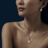 Серьги Chopard Golden Hearts 83A007-5921