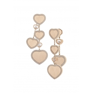 Серьги Chopard Golden Hearts 83А707-5929