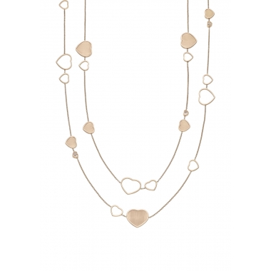 Колье Chopard Golden Hearts 81A007-5021