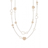 Колье Chopard Golden Hearts 81A007-5021