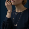 Колье Chopard Golden Hearts 81A007-5021