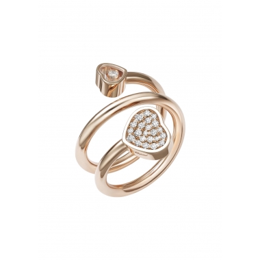 Кольцо Chopard Happy Hearts Twist 82A082-5900