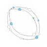 Колье Chopard Happy Hearts Sautoir 817482-1401