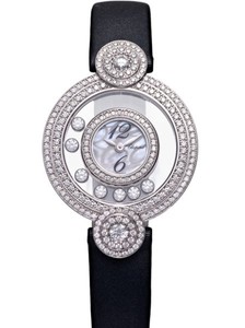 Chopard Chopard Happy Diamonds 150TH Anniversary Edition (WG / Diamonds / Silk) 209341-1001