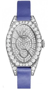 Chopard Classic Oval (WG-Diamonds / Diamonds / Strap) 137228-1001