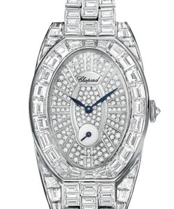 Chopard Classic Oval (WG / Diamonds / Diamond Bracelet) 107122-1001