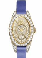 Chopard Classic Oval (YG-Diamonds / Diamonds / Strap) 137228-0001
