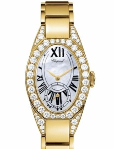 Chopard Classic Oval (YG-Diamonds / MOP / YG) 107228-0002