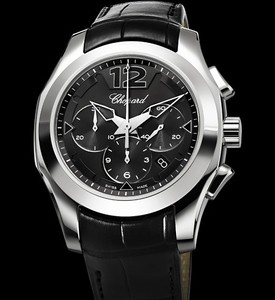 Chopard Elton John Chronograph (WG / Black) 161279-1001