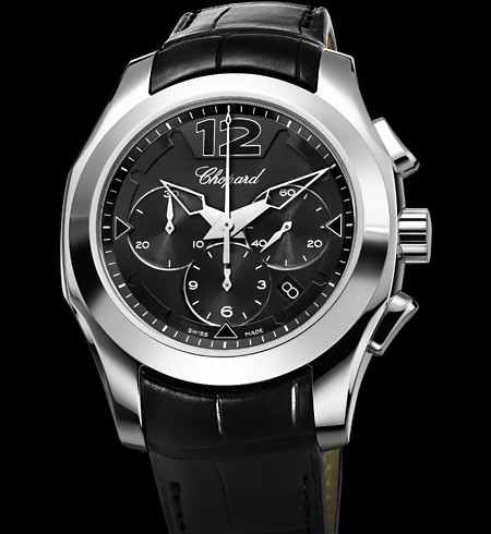 Chopard Elton John Chronograph (WG / Black) 161279-1001