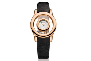 Chopard Happy Diamonds Round 5 Diamonds (RG / MOP / Satin) 209177-5002