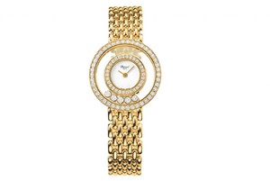 Chopard Happy Diamonds Round 5 Diamonds (YG / White / Bracelet) 205691-0001