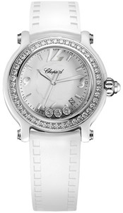 Chopard Happy Sport Ceramic Ladies Watch 288507-9012