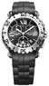 Chopard Happy Sport Chronograph 288515-9005 (SS / Black-Diamonds / Rubber Strap)