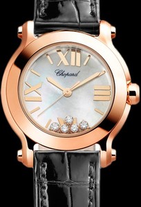Chopard Happy Sport Round 30mm 5 Diamonds Edition 2 274189-5001