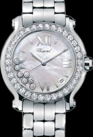 Chopard Happy Sport Round 36mm 7 Diamonds Edition 2 278477-3009