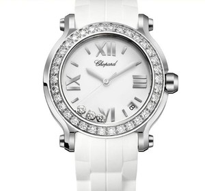 Chopard Happy Sport Round 3 Diamonds 278475-3018