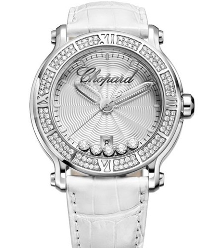 Chopard Happy Sport Round 5 Diamonds 288525-3003