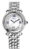 Chopard Happy Sport Round 7 Diamonds (SS / Silver / SS) 278236-3005