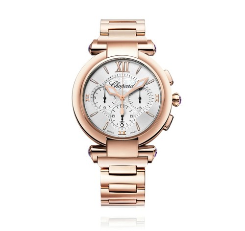 Chopard Imperiale Chrongraph (RG / MOP / RG Bracelet) 384211-5002