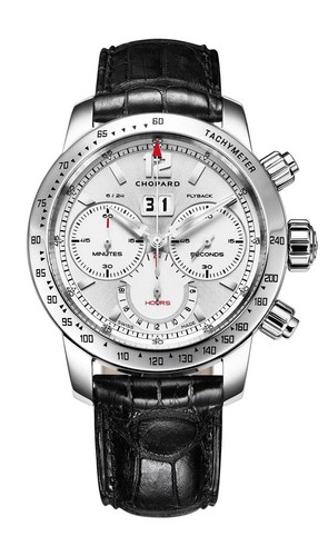 Chopard Jackie Ickxx Edition 4 (SS / Silver/ Leather) 168998-3002