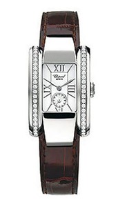 Chopard La Strada (SS-Diamonds / Brown / Leather) 418412-3001
