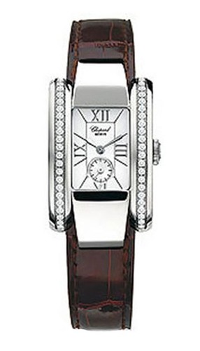 Chopard La Strada (SS-Diamonds / Brown / Leather) 418412-3001