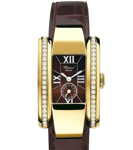 Chopard La Strada (YG-Diamonds / Brown / Leather) 416914-0001