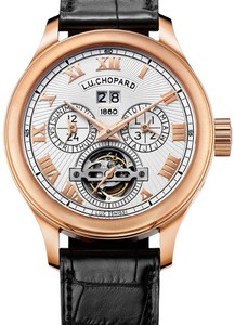 Chopard LUC 150 All in One (RG / White / Leather Strap) 161925-5001
