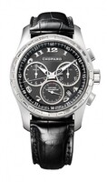 Chopard L.U.C. Chrono One (WG / Diamonds / Black / Leather) 171916-1001