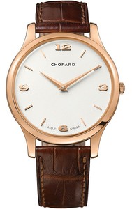Chopard L.U.C. Classic Automatic (RG / Silver / Leather) 161902-5001