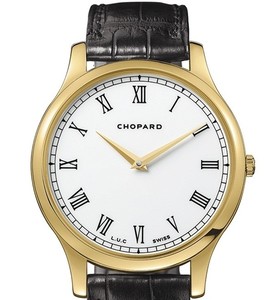 Chopard L.U.C. Classic Automatic (YG / Silver / Leather) 161902-0001