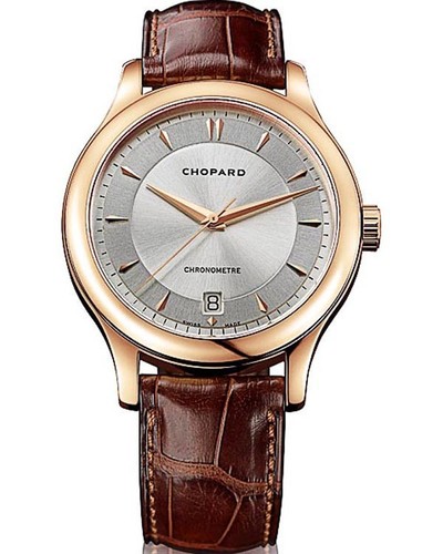 Chopard L.U.C. Classic Center Seconds (RG / Silver / Leather) 161907-5001