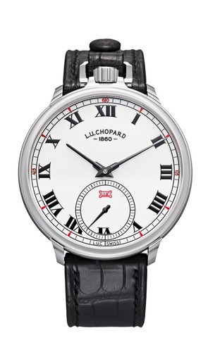 Chopard L.U.C. Louis Ulysse The Tribute (WG / White / Leather) 161923-1001