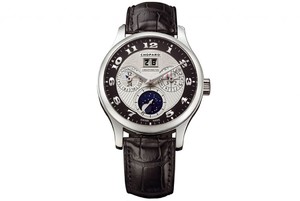 Chopard L.U.C. Lunar One (Platinum / Silver / Leather) 161894-9001