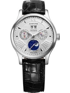 Chopard L.U.C. Lunar One (WG / White / Leather) 161894-1001