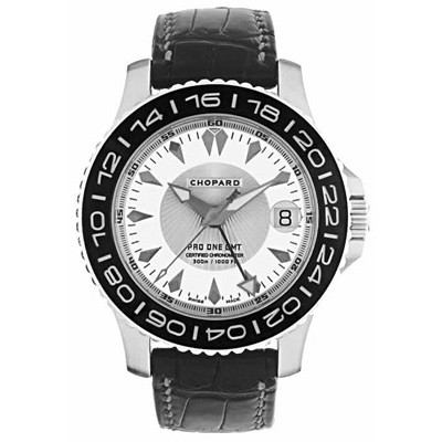 Chopard L.U.C. Pro One Cadence (SS / Silver / Leather) 168959-3002