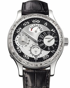 Chopard L.U.C. Regulateur (WG-Diamonds / Silver / Leather) 171910-1001