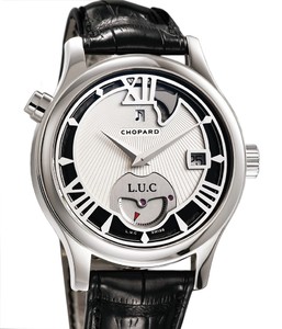 Chopard L.U.C. Strike One (WG / Silver / Leather) 161912-1001
