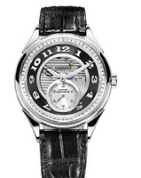 Chopard L.U.C. Tech Qualite Fleurier (WG / Silver / Leather) 161896-1004