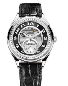 Chopard L.U.C. Tech Qualite Fleurier (WG / Silver / Leather) 161896-1004