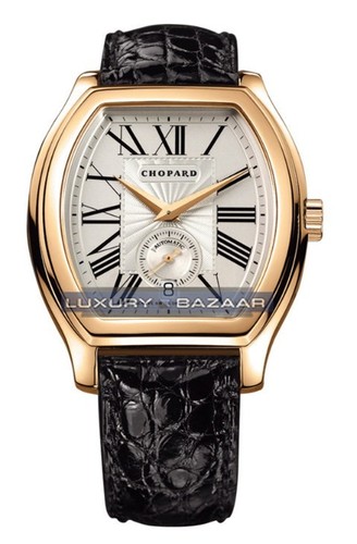 Chopard L.U.C. Tonneau (YG / Champagne / Leather) 162267-0006