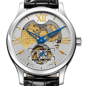 Chopard L.U.C. Tourbillon Esprit de Fleurier (WG / White / Leather) 161911-1001