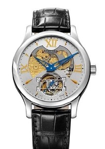 Chopard L.U.C. Tourbillon Heritage (Palladium / Silver / Leather) 161911-9001