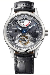 Chopard L.U.C. Tourbillon SL (Titanium / Gray / Leather) 168502-3001