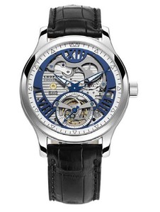 Chopard L.U.C. Tourbillon Tech Steel Wings (WG / Gray / Leather) 161901-1001
