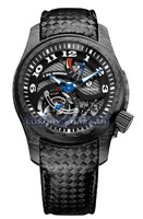 Chopard L.U.C. Tourbillon Tech Twist (Palladium / Black / Leather) 168529-9001